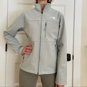 North Face womens grey jacket